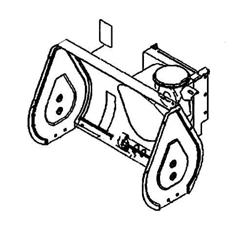 100-5496 – 24 INCH AUGER HOUSING ASM – (TORO ORIGINAL OEM)