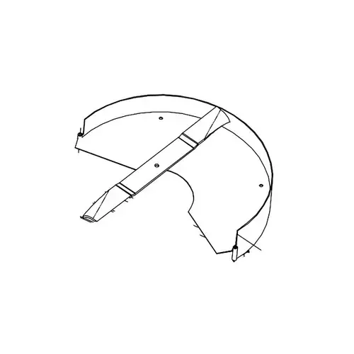 100-9666-03 – CENTER BAFFLE ASM – (TORO ORIGINAL OEM)