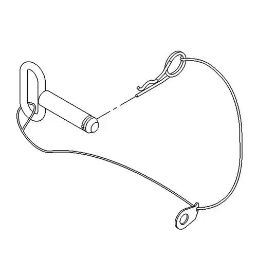 103-4553 – PIN-FOLD ROPS – (TORO ORIGINAL OEM)