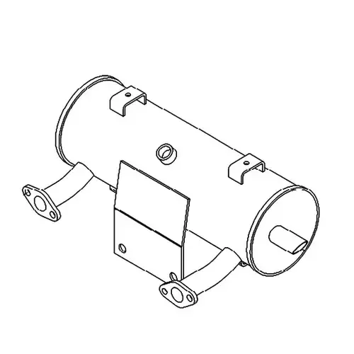 103-7481 – MUFFLER – (TORO ORIGINAL OEM)