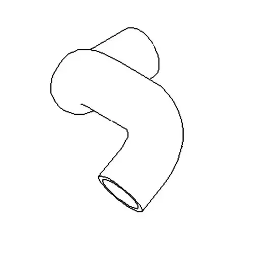 104-0420 – HOSE-AIR INTAKE UPPER – (TORO ORIGINAL OEM)