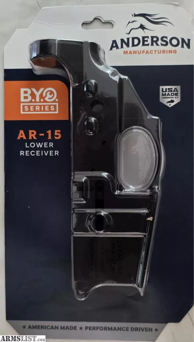 Anderson stripped lower from Silver Dollar Firerarms near Tarpon Springs, Tampa/St. Pete, FL
