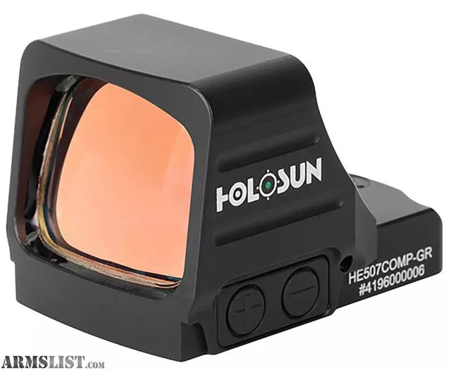 Holosun HE507COMP Competition Green Multi-Reticle Pistol Optic from Vegas Firearms near Henderson, Las Vegas, NV