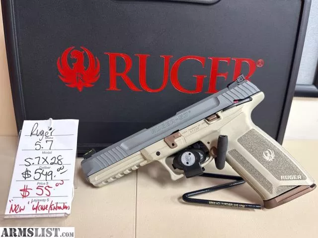 “New” Ruger 5.7x28mm Handgunfrom Quik Pawn Shop near Birmingham, AL