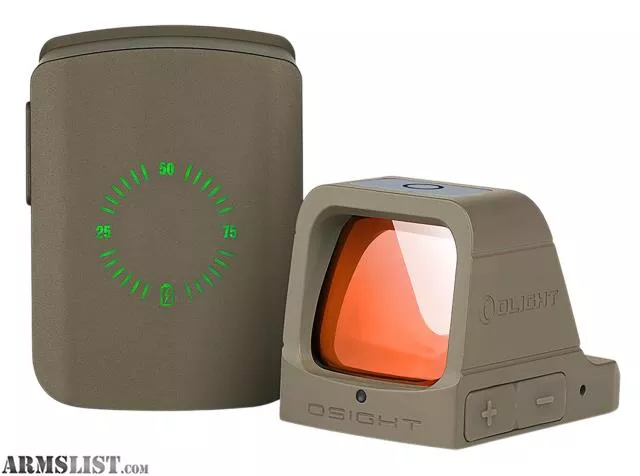 Olight OSight FDE 3MOA Rechargeable Red Dot Optic (RMR Footprint)from Vegas Firearms near Henderson, Las Vegas, NV