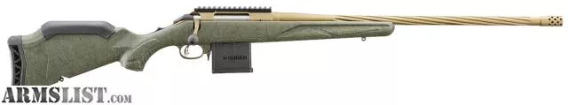 Ruger American Predator Gen II Full Size 204 Ruger Green Splatter 10+1 22" from BuckSnort Outfitters, Inc near Jonesboro, AR