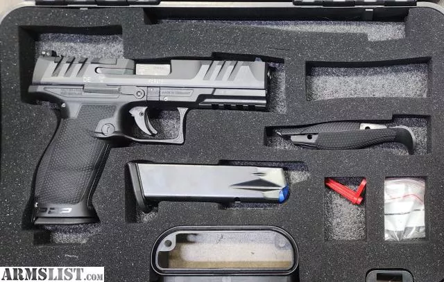 Walther, PDP, Striker Fired, Semi-automatic, Polymer Frame Pistol, Full Size, 9MM, 4.5" Barrel, Black, Adjustable Rear Sight, 18 Rounds, Optics Ready from Sahuarita Guns near Sahuarita Green Valley, Tucson, AZ