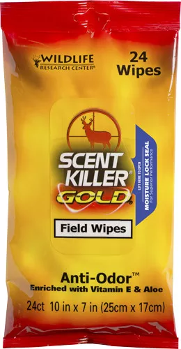 Wrc Field Wipes Scent Killer - Gold 24-pack