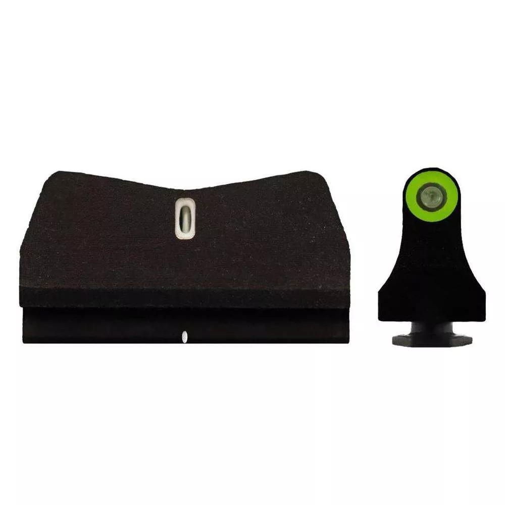 Xs Dxt2 Std Dot Glock 17-38 - Green Suppressor Hgt Exp Set