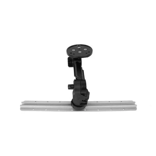 YakAttack Round Base Fish Finder Mount with Track Mounted LockNLoad Mounting System