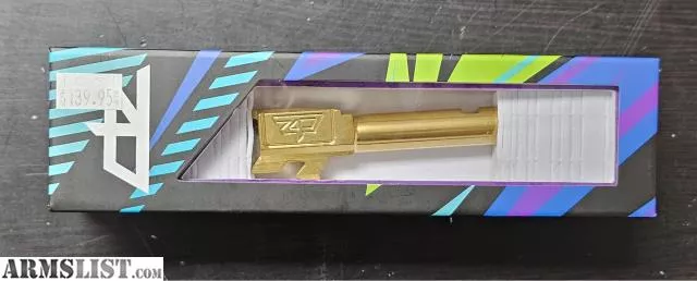 Zaffiri Precision Fits Glock 43/43x Gold 416R Stainless Steel from DR Gun Supply near Oklahoma City, OK
