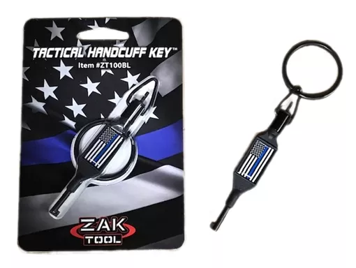 Zak Tool SWIVEL KEY/ Thin Blue Line ZAK-100-BL