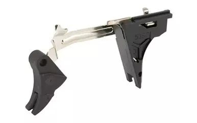 ZEV CFTPRODRP4G9BB Pro Trigger Drop-In Kit with Black Safety Compatible with Glock 17, 19, 26, 34 Gen 4 Curved