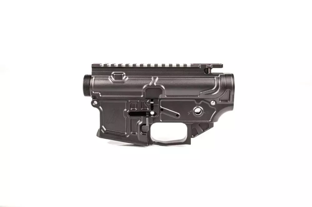 ZEV RECSET556BIL AR15 Billet Receiver AR-15 AR Platform 223 Remington/5.56 NATO Black Hardcoat Anodized